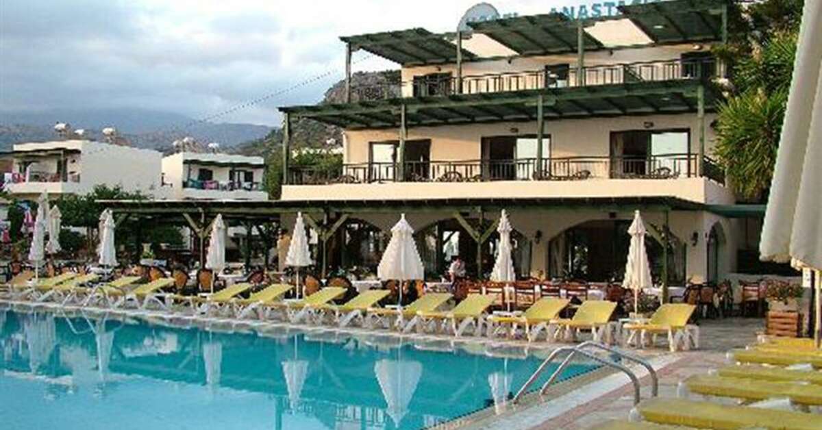 Een foto van een overzicht van Anastasia Hotel