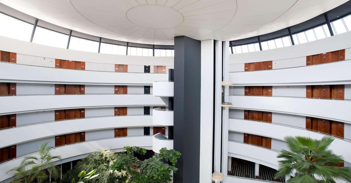 Ein Foto von der Außenansicht des Barcelo Sevilla Renacimiento