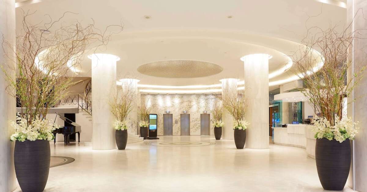 Ein Foto vom Innenbereich im Titania Hotel