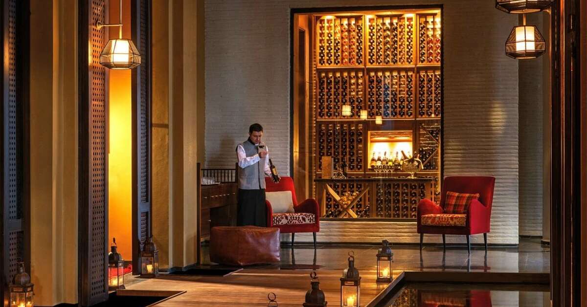Een foto van het interieur van Royal Palm Marrakech