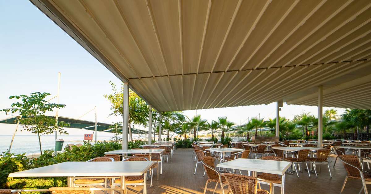 Een foto van het terras bij Vita Silva Hotel