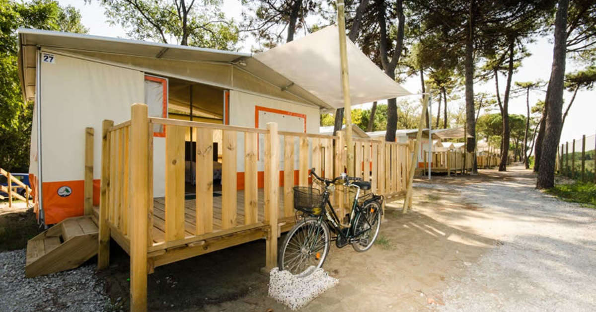 Een foto van de buitenkant van Camping Cesenatico Village