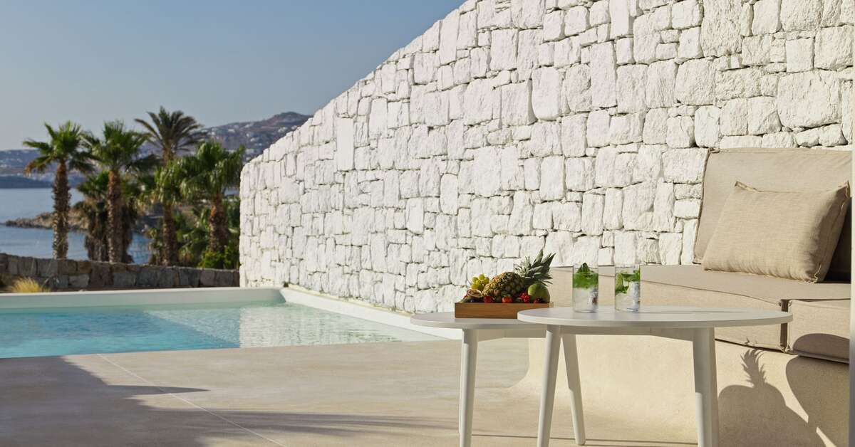 Ein Foto Mykonos Earth Suites