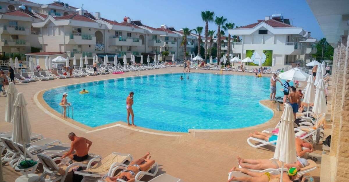 Ein Foto vom Pool im Dream Family Club