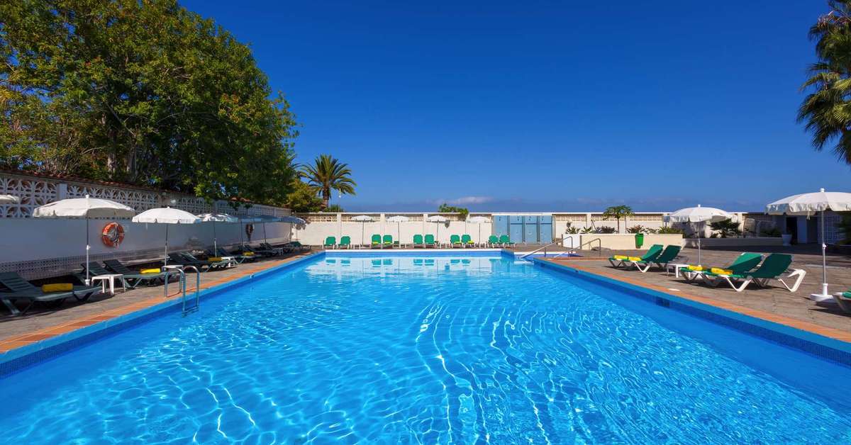 Een foto van het zwembad bij Hotel Panoramica Garden