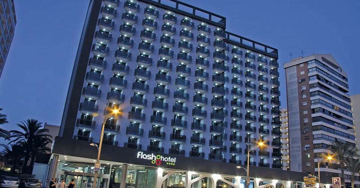Ein Foto Flash Hotel