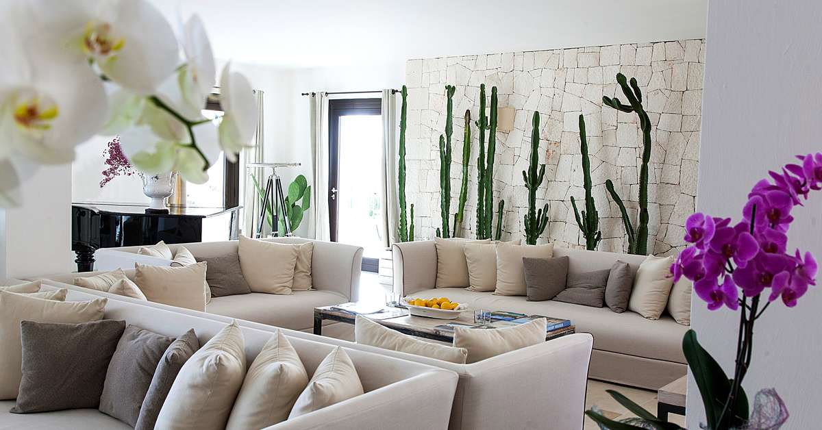 Een foto van het interieur van Canne Bianche Lifestyle & Spa