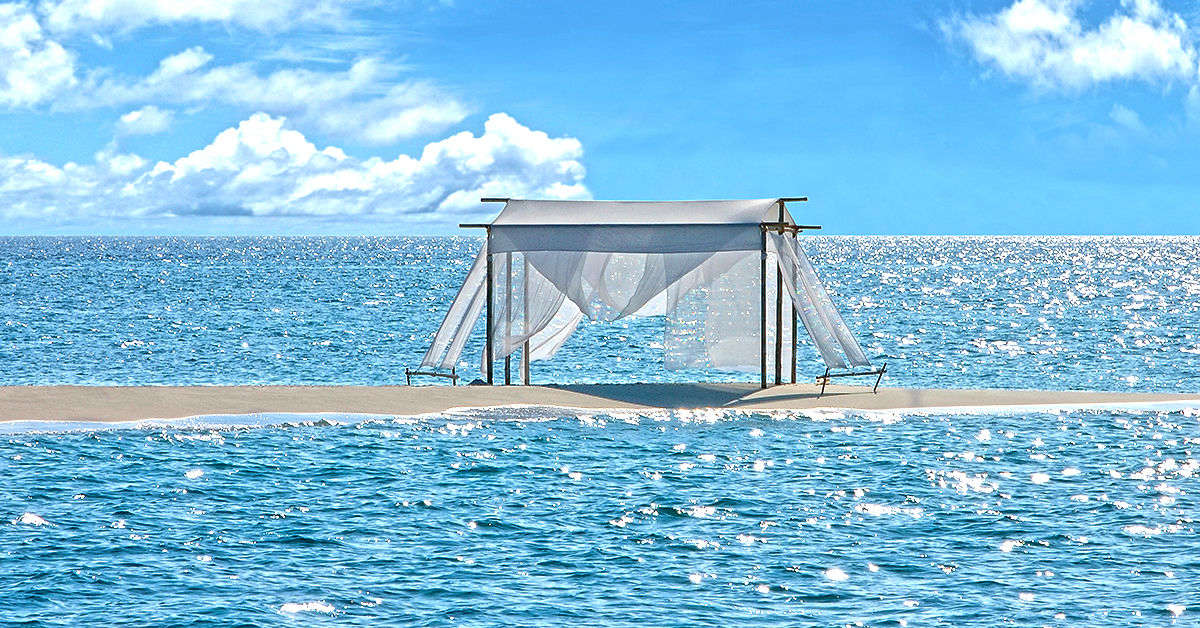 Een foto van het strand bij Royal Island Resort & Spa