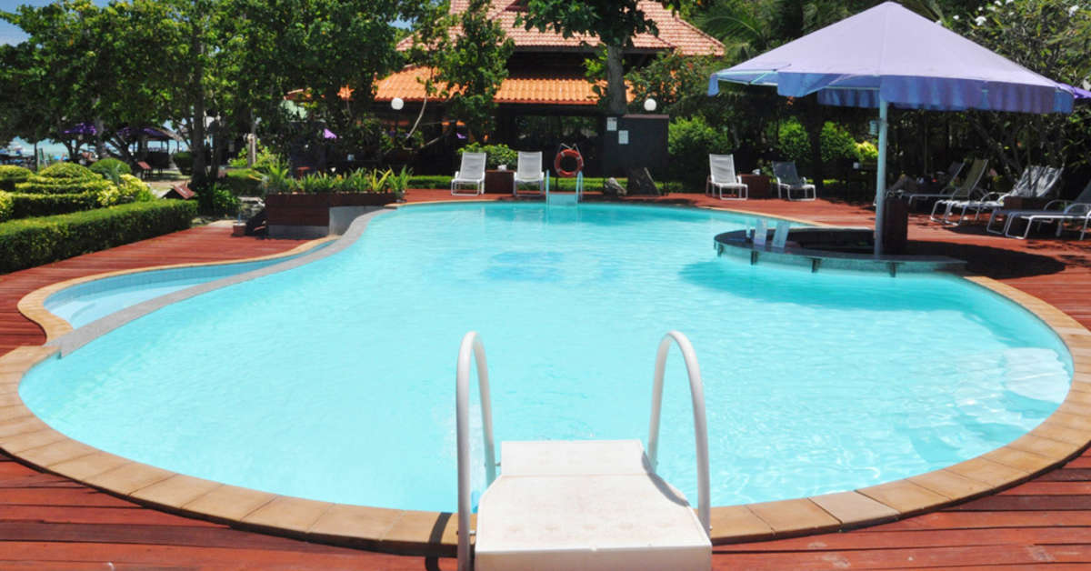 Ein Foto von einer Übersicht des P.P. Erawan Palms Resort