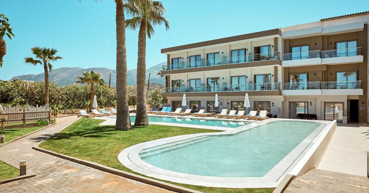 Ein Foto Malia Bay Beach Hotel & Bungalows