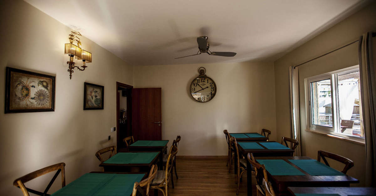 Een foto van het interieur van Villas D. Dinis