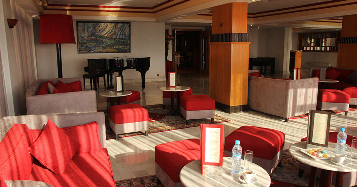 Een foto van het interieur van Hotel Agadir Beach Club