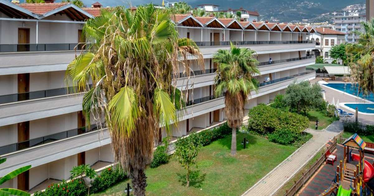 Een foto van de buitenkant van Hotel Panorama