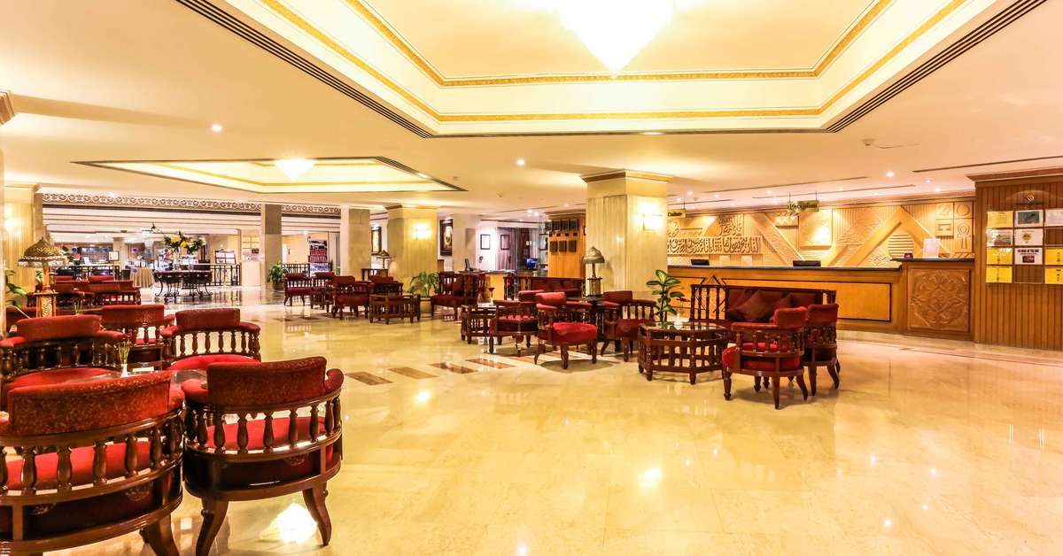 Een foto van het interieur van Sultan Gardens Resort