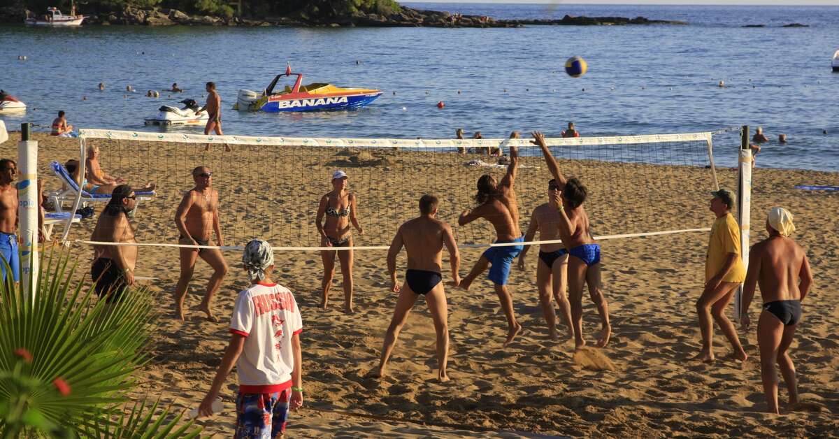 Een foto van het strand bij Aqi Pegasos Club