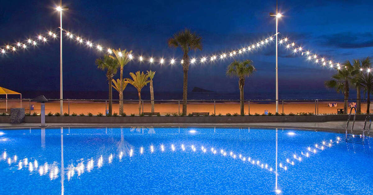 Een foto van het zwembad bij Hotel Cimbel