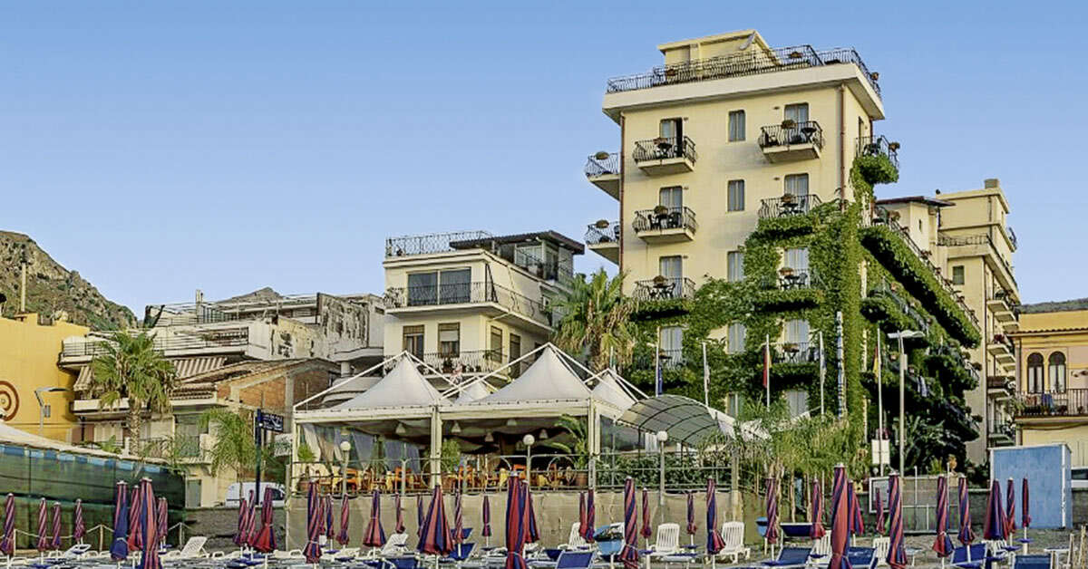 Ein Foto von der Außenansicht des Hotel San Pietro