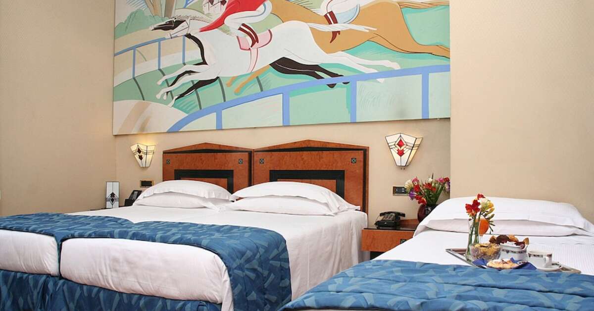 Een foto van een overzicht van Best Western Hotel Artdeco