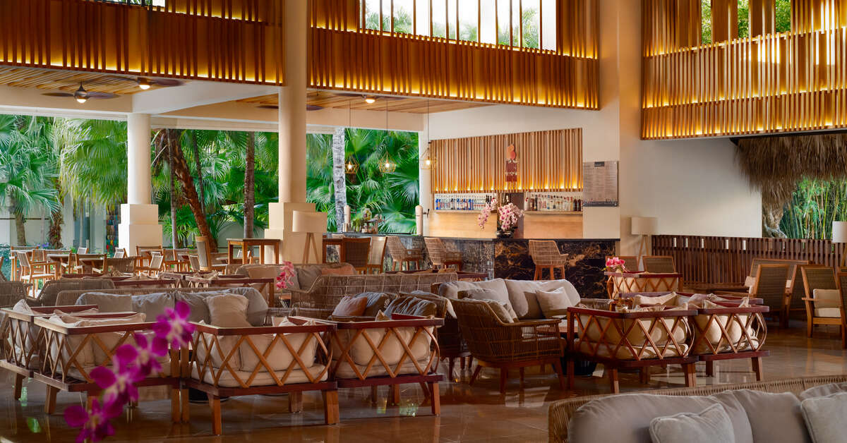 Een foto van het interieur van Impressive Resort & Spa