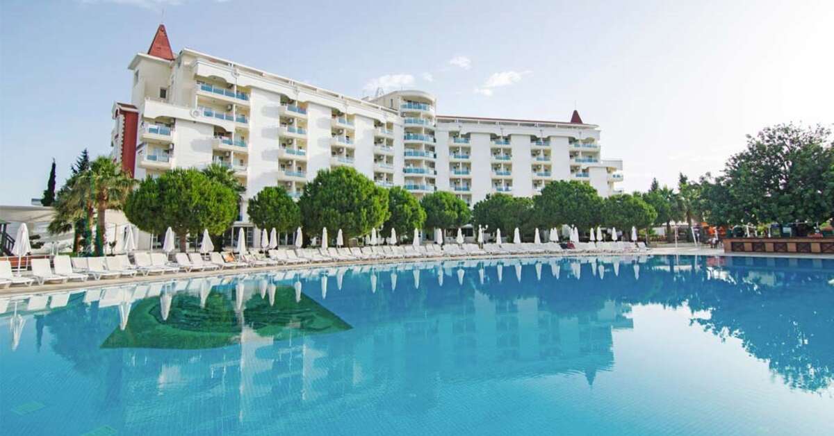 Een foto van een overzicht van Garden of Sun Hotel