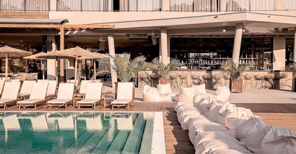 Een foto van het zwembad bij Sunny Beach Club