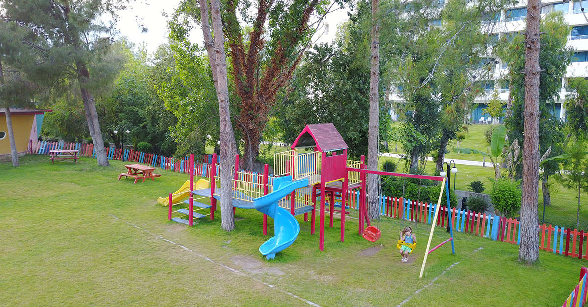 Een foto van de faciliteiten bij Queen's Park Göynük