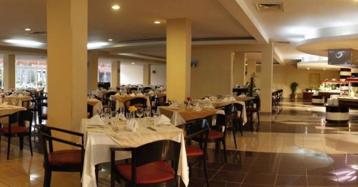 Een foto van het interieur van Occidental Arenas Blancas