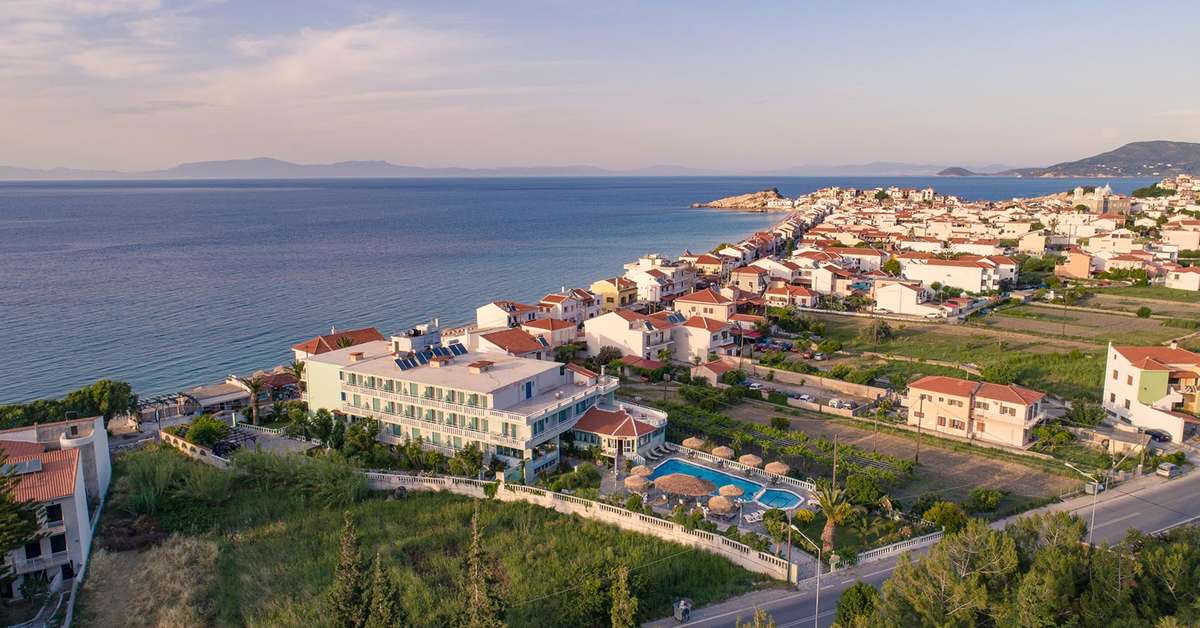 Een foto van de buitenkant van Kokkari Beach