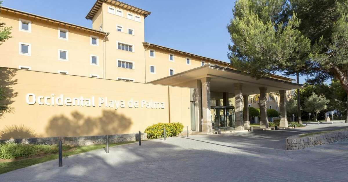 Een foto van de buitenkant van Occidental Playa de Palma