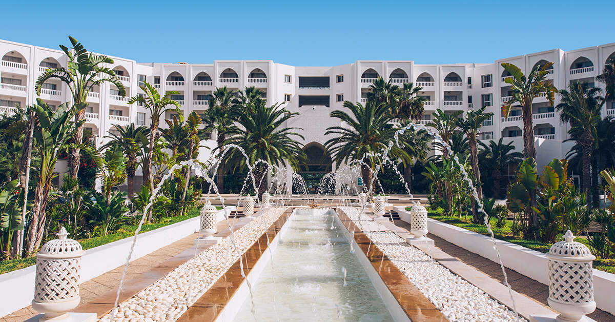 Een foto van de buitenkant van Iberostar Selection Kantaoui Bay