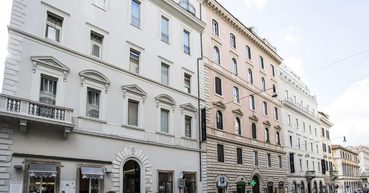 Een foto van de buitenkant van Rome Times Hotel