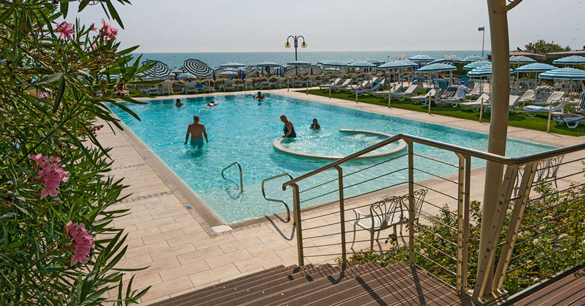 Ein Foto von einer Übersicht des Hotel Le Soleil