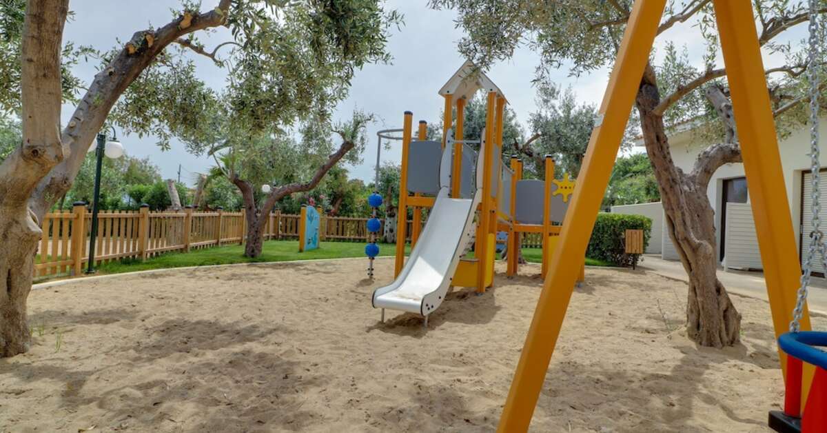 Een foto van de faciliteiten bij Calamos Beach Family Club Hotel