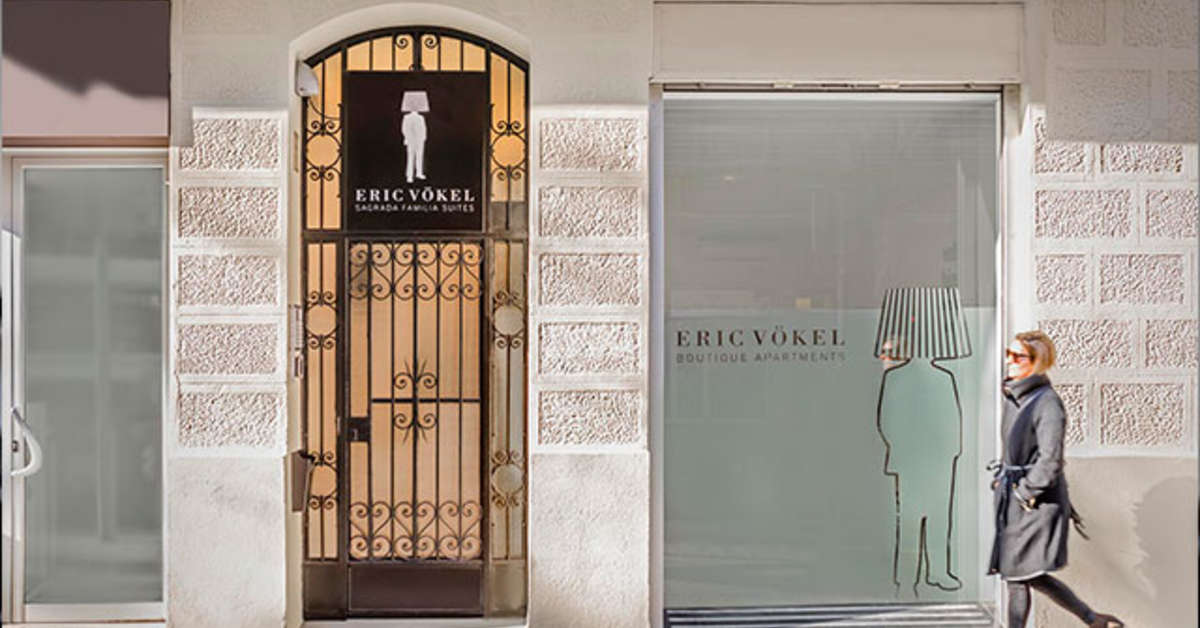 Een foto van de buitenkant van Eric Vökel Sagrada Familia Suites