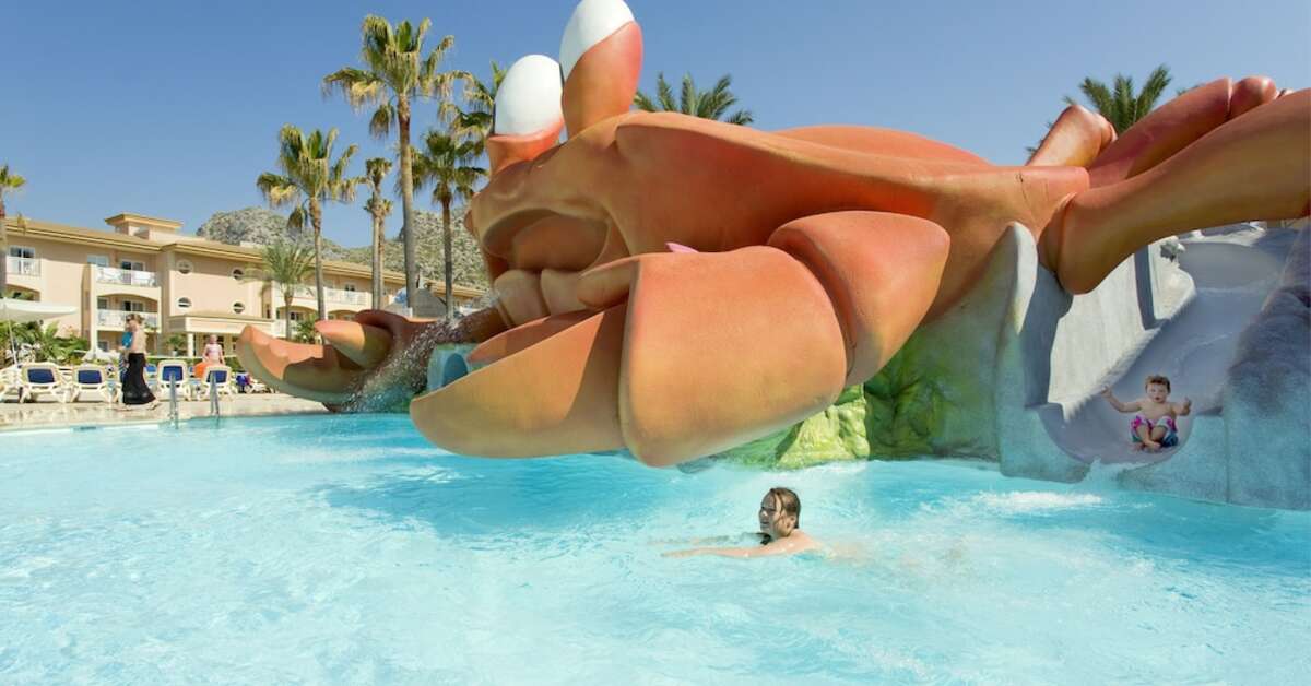 Een foto van het zwembad bij Aparthotel Playa Mar & Spa
