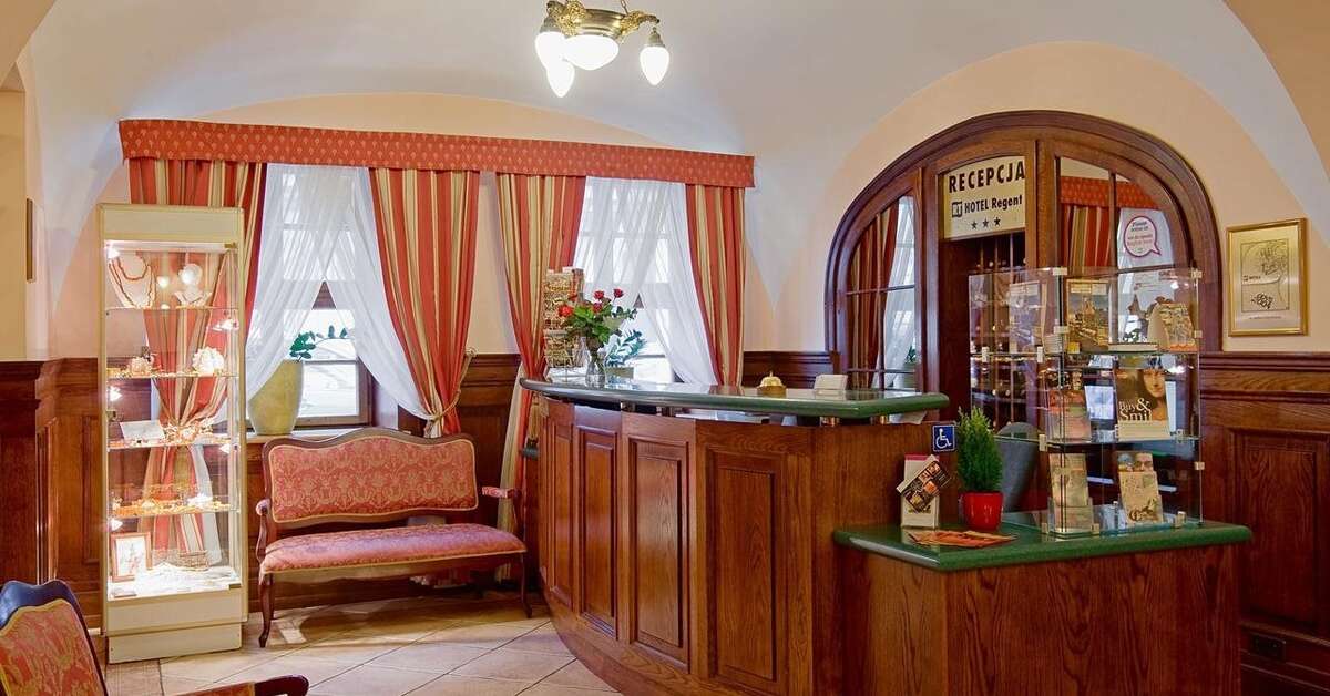 Een foto van het interieur van Hotel RT Regent