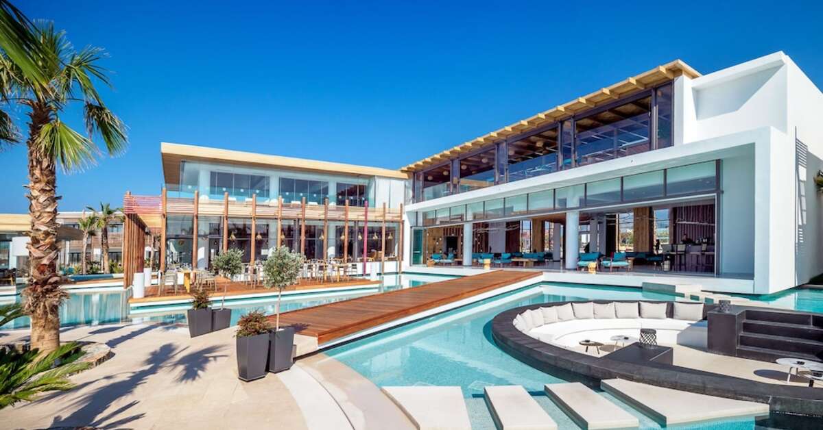 Een foto van een overzicht van Stella Island Luxury Resort & Spa