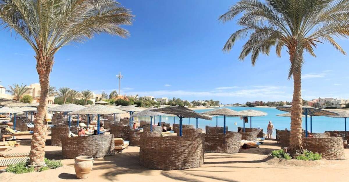 Een foto van het strand bij The Three Corners Rihana Inn