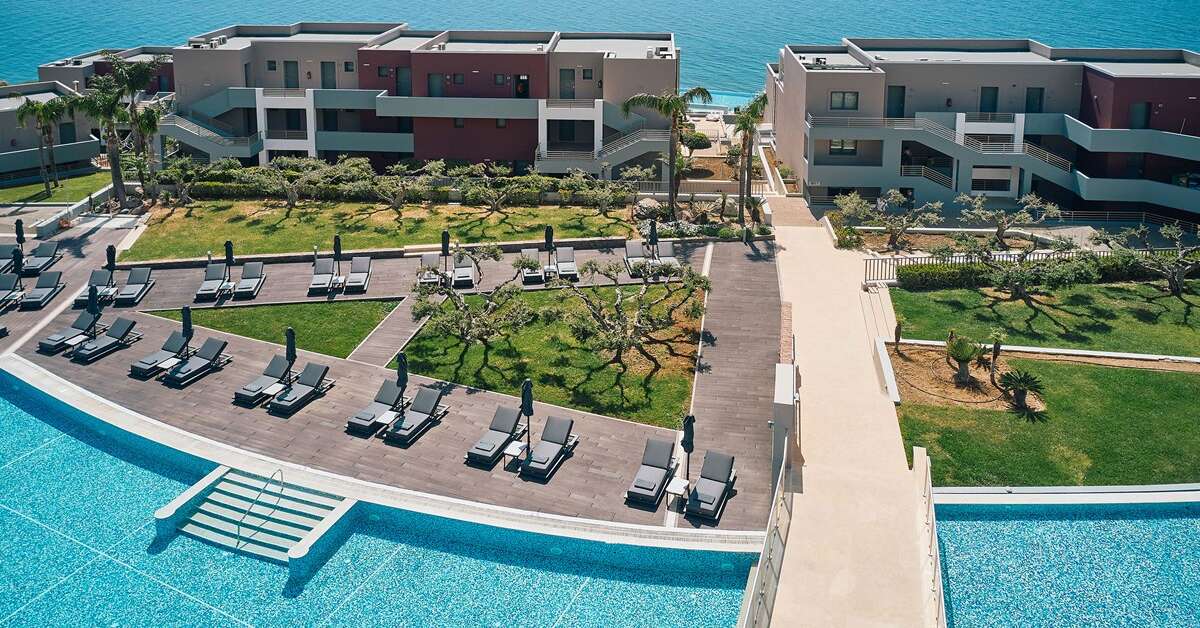 Een foto van het zwembad bij Michelangelo Resort & Spa