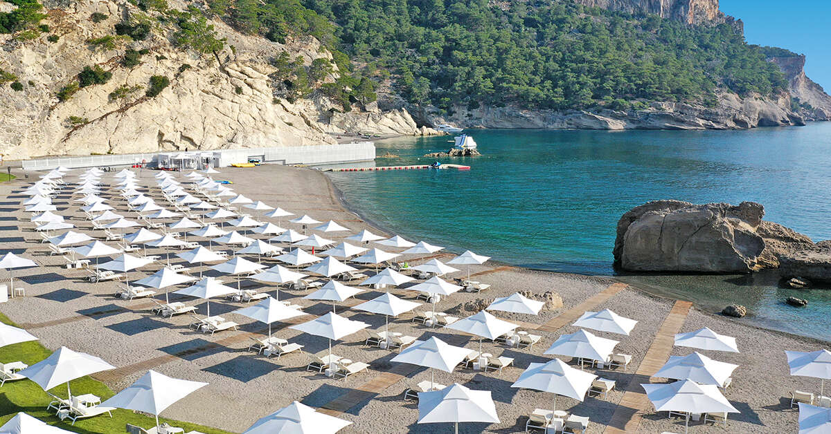 Een foto van het strand bij Maxx Royal Kemer Resort