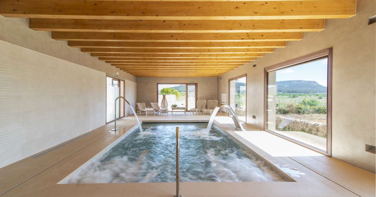 Een foto van het zwembad bij Aumallia Hotel & Spa