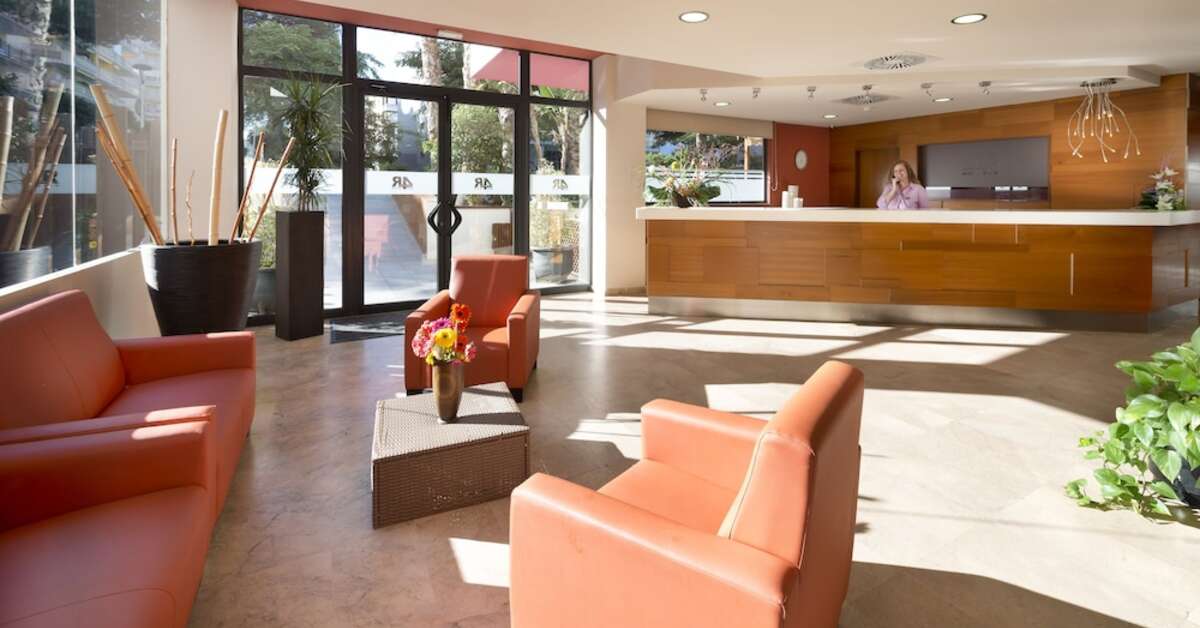 Een foto van het interieur van 4R Salou Park Resort II