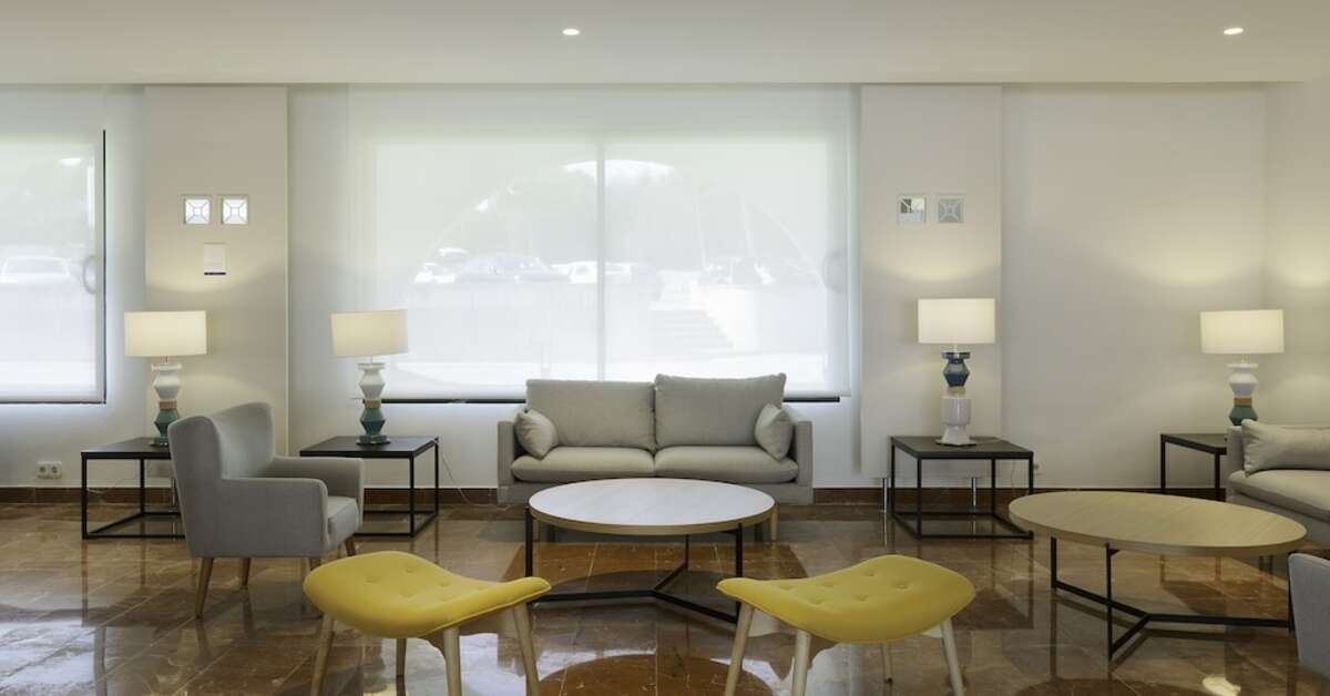 Een foto van het interieur van Alua Illa De Menorca