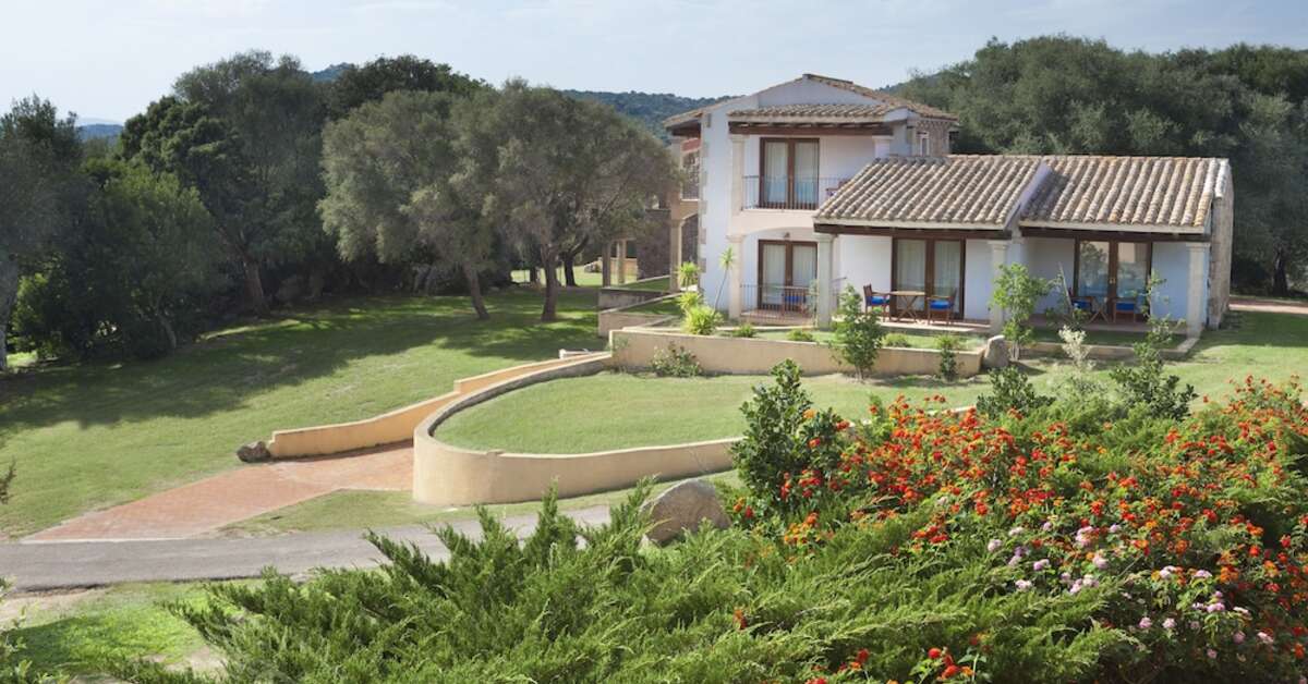 Een foto van de buitenkant van Hotel Parco degli Ulivi