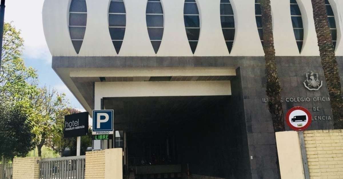 Een foto van de faciliteiten bij Hotel Medium Valencia