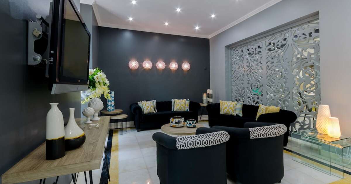 Een foto van het interieur van Avenida Park Hotel