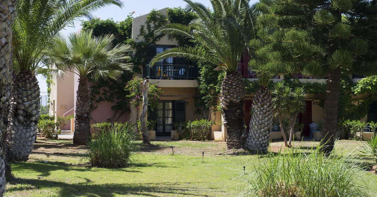Een foto van de buitenkant van Allsun Hotel Zorbas Village