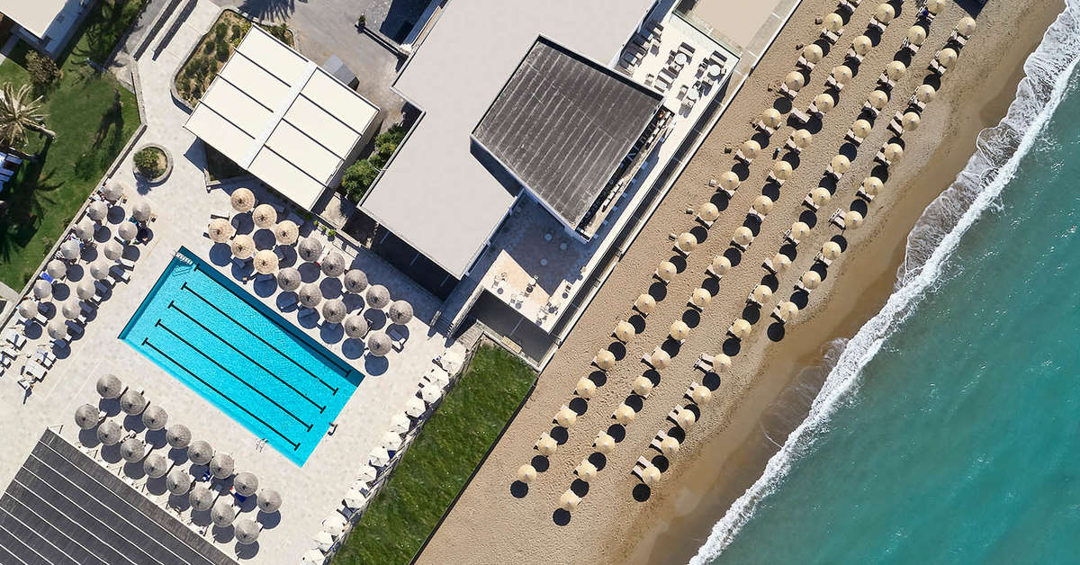 Een foto van het zwembad bij Civitel Creta Beach Hotel