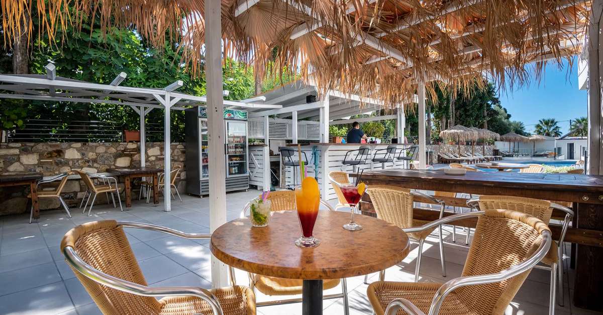 Een foto van het terras bij Sunny Days Hotel & Appartementen
