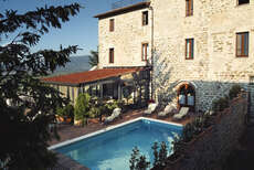 Ein Foto von einer Übersicht des Relais La Corte di Bettona